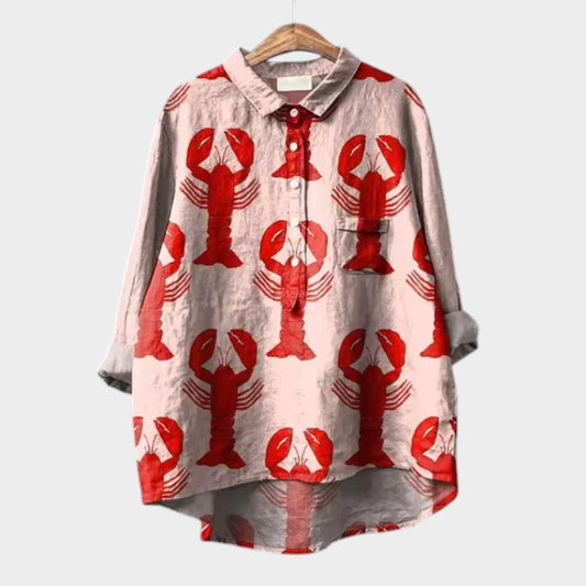 Gunnel | Premium Bluse mit floralen Mustern