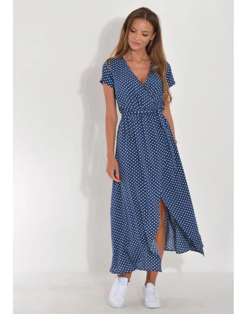 Eva | Stilvolles Kleid mit V-Ausschnitt