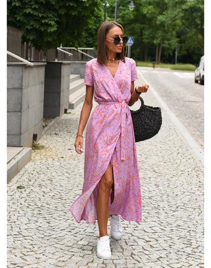 Eva | Stilvolles Kleid mit V-Ausschnitt