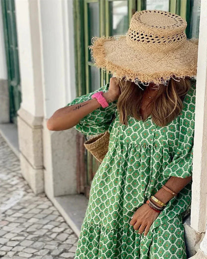 Sandy - Ein bequemes und trendiges Maxikleid