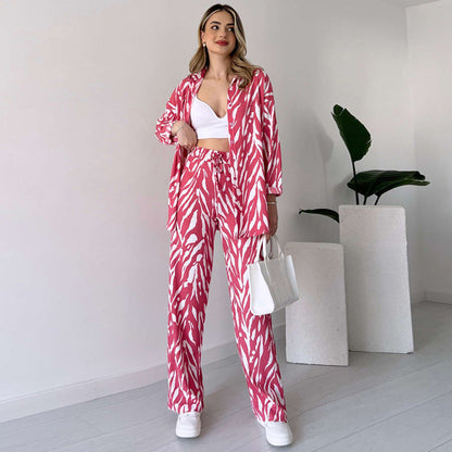 Sybille – Luxuriöses Set aus Oberteil und Hose