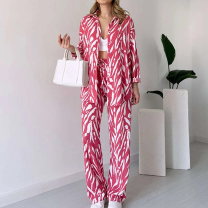 Sybille – Luxuriöses Set aus Oberteil und Hose