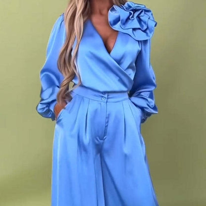 Vera – Luxuriöses Satin-2-tlg. Set
