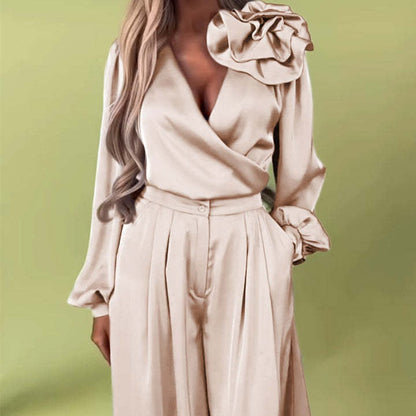 Vera – Luxuriöses Satin-2-tlg. Set