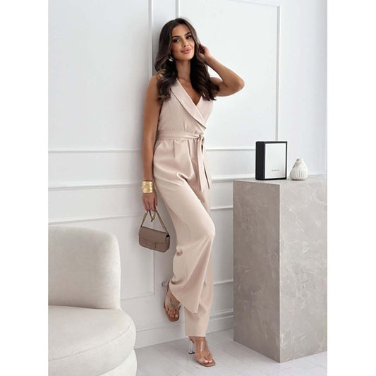 Lina | Jumpsuit mit V-Ausschnitt